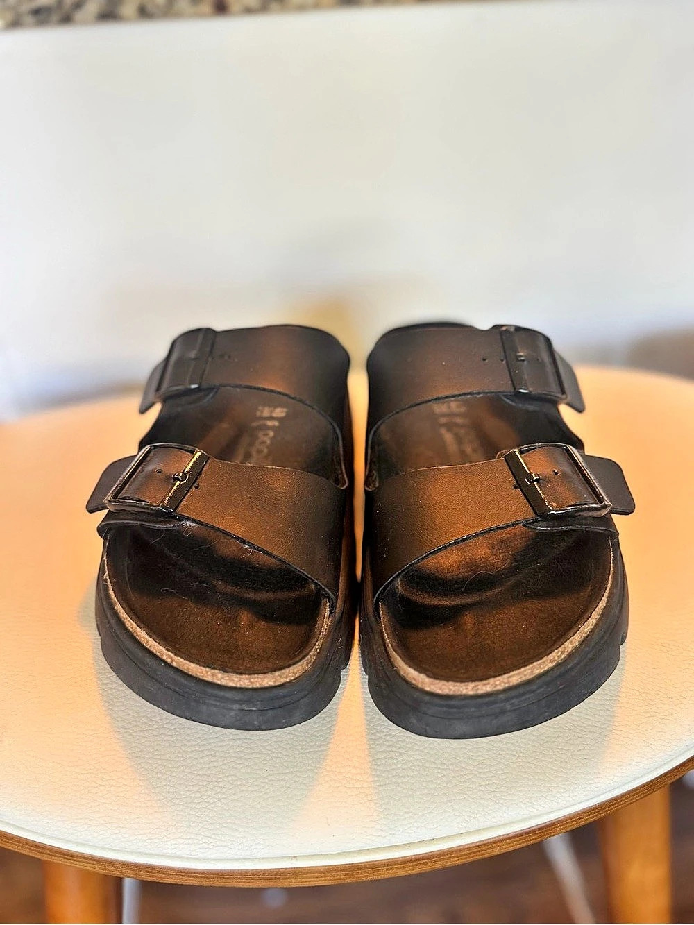 Papillio Arizona Chunky Platform Sandals Black EU 40